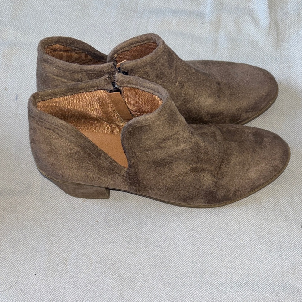 Brown Ankle Boots Womens SZ 40 - Picture 3 of 10
